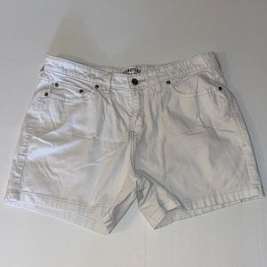Signature Levi Strauss & Co. Misses Size 14 White Jeans Shorts